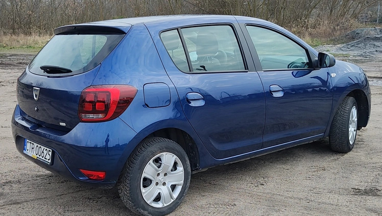 Dacia Sandero cena 26500 przebieg: 175300, rok produkcji 2018 z Toruń małe 154